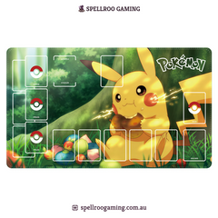 Pokemon TCG: Single Playmat (3mm) – Pikachu 7 – English