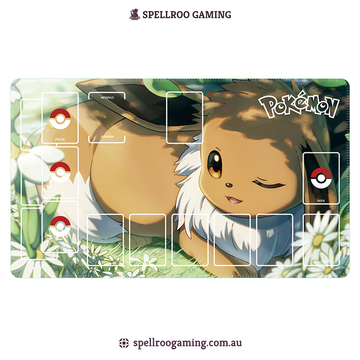 Pokemon TCG: Single Playmat (3mm) – Eevee 3 – English