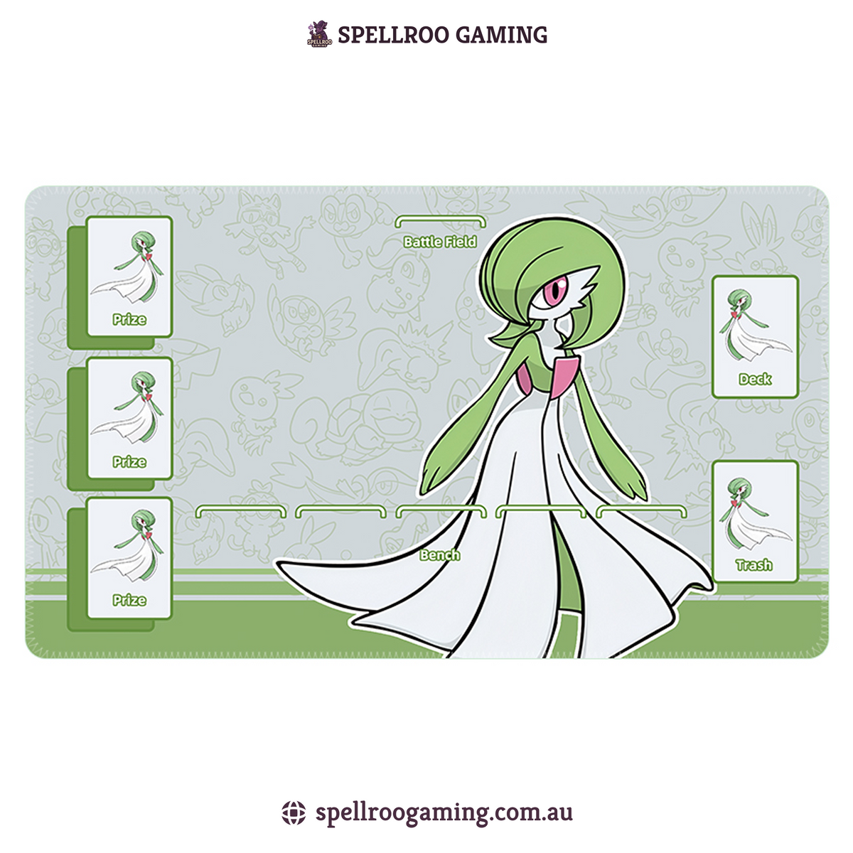 Pokemon TCG: Single Playmat (3mm) – Gardevoir 1 – English