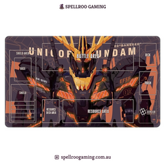Gundam Card Game: Single Playmat (3mm) - RX-0 Unicorn 5 – English