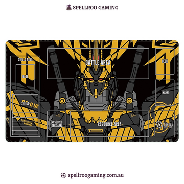 Gundam Card Game: Single Playmat (3mm) - RX-0 Unicorn 4 – English