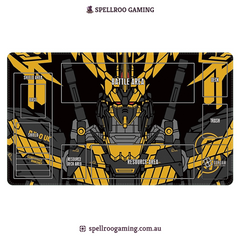 Gundam TCG Card Game: Single Playmat (3mm) - RX-0 Unicorn 4 – English