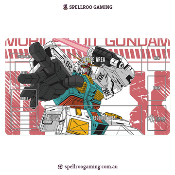 Gundam Card Game: Single Playmat (3mm) - RX-78-2 1 – English