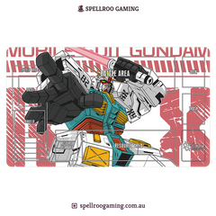 Gundam TCG Card Game: Single Playmat (3mm) - RX-78-2 1 – English