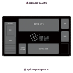 Gundam TCG Card Game: Single Playmat (3mm) - Plain – English