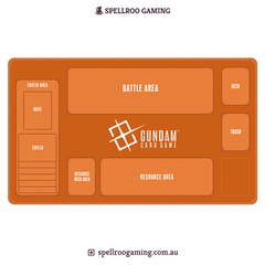 Gundam TCG Card Game: Single Playmat (3mm) - Plain – English