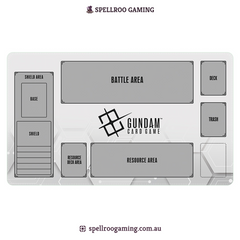 Gundam TCG Card Game: Single Playmat (3mm) - Plain – English