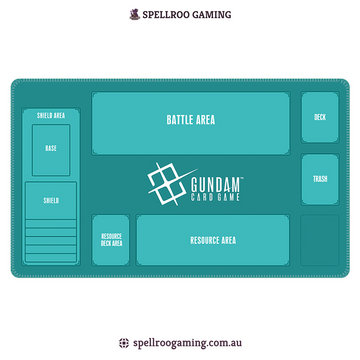 Gundam Card Game: Single Playmat (3mm) - Plain – English