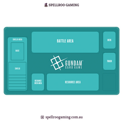 Gundam TCG Card Game: Single Playmat (3mm) - Plain – English