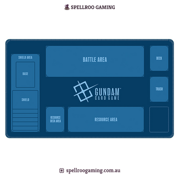 Gundam Card Game: Single Playmat (3mm) - Plain – English