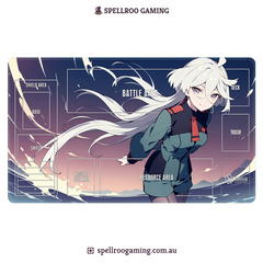 Gundam TCG Card Game: Single Playmat (3mm) - Miorine Rembran 1 – English
