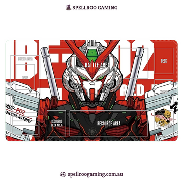 Gundam Card Game: Single Playmat (3mm) - MBF-P02 1 – English