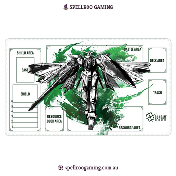 Gundam Card Game: Single Playmat (3mm) - Wing 1 – English