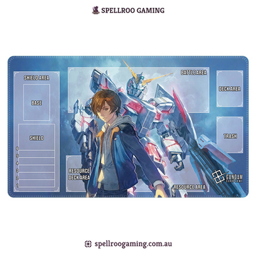 Gundam Card Game: Single Playmat (3mm) - RX-0 Unicorn 2 – English