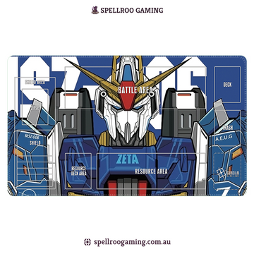 Gundam Card Game: Single Playmat (3mm) - MSZ-006 Zeta 1 – English