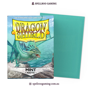 Dragon Shield: Matte - Mint - Standard Size - 100 Sleeves