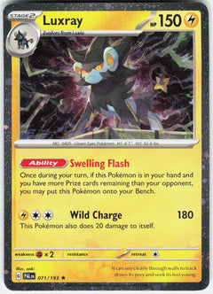 Luxray - 071/193 (Cosmos Holo)
