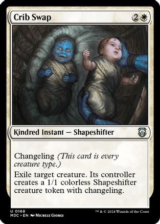 Crib Swap (Ripple Foil) (M3C-168) - Modern Horizons 3 Commander Foil