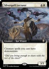 Silverquill Lecturer (Extended Art) (Ripple Foil) (M3C-044) - Modern Horizons 3 Commander Foil