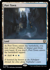 Port Town (Ripple Foil) (M3C-364) - Modern Horizons 3 Commander Foil