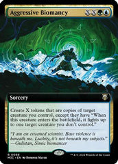 Aggressive Biomancy (Extended Art) (Ripple Foil) (M3C-069) - Modern Horizons 3 Commander Foil