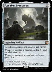Forsaken Monument (Ripple Foil) (M3C-293) - Modern Horizons 3 Commander Foil