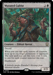 Mutated Cultist (Ripple Foil) (M3C-053) - Modern Horizons 3 Commander Foil