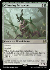 Chittering Dispatcher (Ripple Foil) (M3C-063) - Modern Horizons 3 Commander Foil