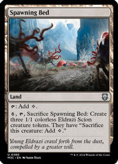Spawning Bed (Ripple Foil) (M3C-380) - Modern Horizons 3 Commander Foil