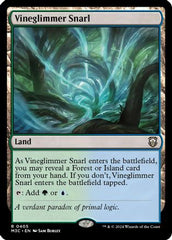 Vineglimmer Snarl (Ripple Foil) (M3C-405) - Modern Horizons 3 Commander Foil