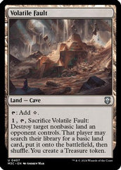 Volatile Fault (Ripple Foil) (M3C-407) - Modern Horizons 3 Commander Foil