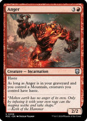 Anger (Ripple Foil) (M3C-208) - Modern Horizons 3 Commander Foil