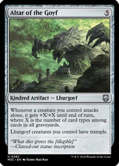 Altar of the Goyf (Ripple Foil) (M3C-282) - Modern Horizons 3 Commander Foil