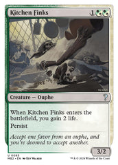 Kitchen Finks (White Border)