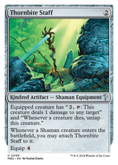 Thornbite Staff (White Border)