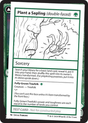 Plant a Sapling (double-faced)