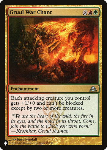 Gruul War Chant