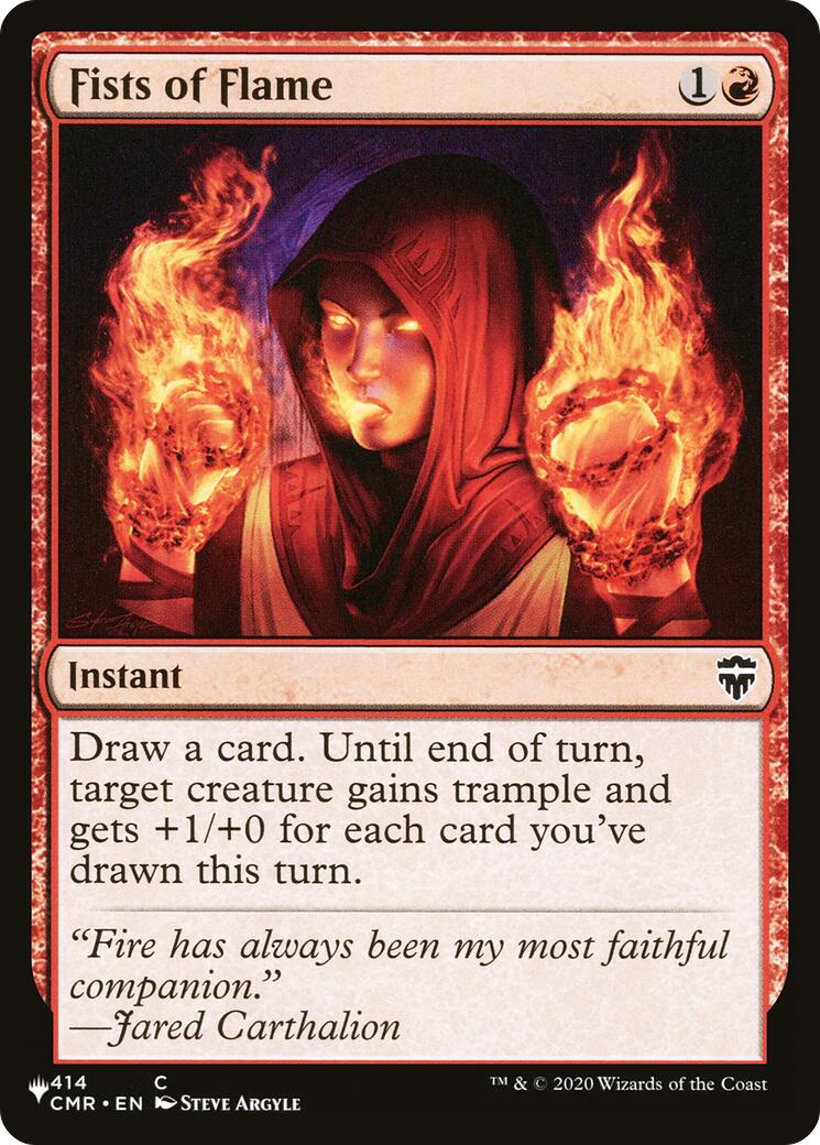 Fists of Flame (CMR)