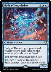 Body of Knowledge (BLC-163) - Bloomburrow Commander