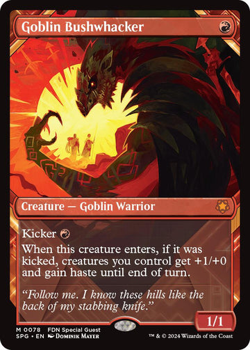 Goblin Bushwhacker (Showcase)