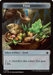 Food // Treasure Double-Sided Token (FDN-22 // 23) - Foundations