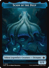Scion of the Deep // Koma's Coil Doubled-Sided Token (FDN-13 // 11) - Foundations