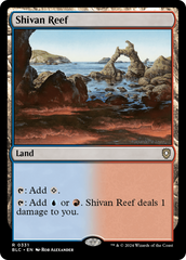 Shivan Reef (BLC-331) - Bloomburrow Commander