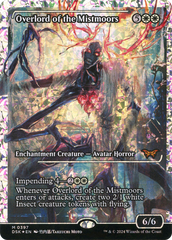 Overlord of the Mistmoors (Showcase) (Fracture Foil) (DSK-397) - Duskmourn: House of Horror: (Showcase) Foil