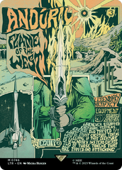 Anduril, Flame of the West (Borderless Poster) (LTR-746) - The Lord of the Rings: Tales of Middle-earth Foil