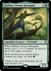 Rishkar, Peema Renegade (BLC-235) - Bloomburrow Commander