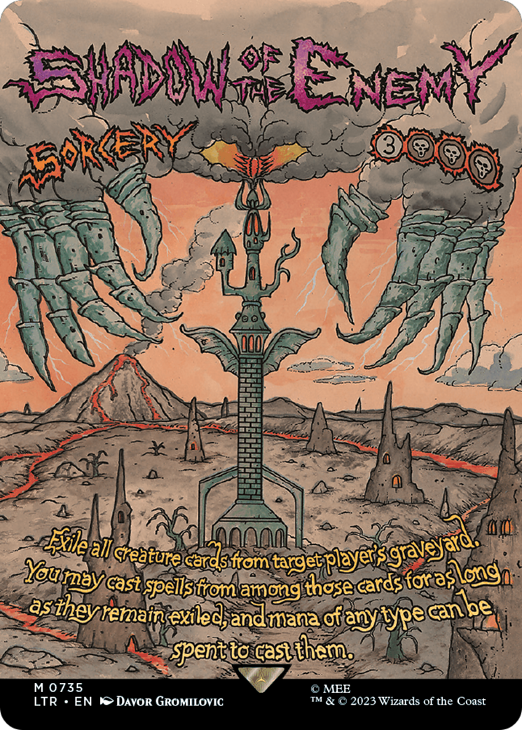 Shadow of the Enemy (Borderless Poster) (LTR-735) - The Lord of the Rings: Tales of Middle-earth