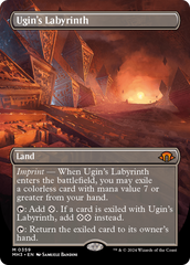 Ugin's Labyrinth (Borderless) (MH3-359) - Modern Horizons 3 Foil