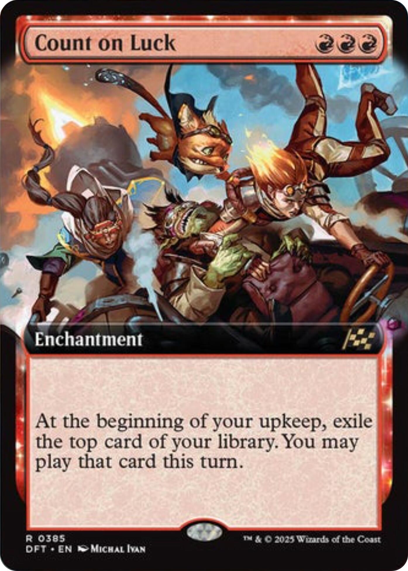 Count on Luck (Extended Art)