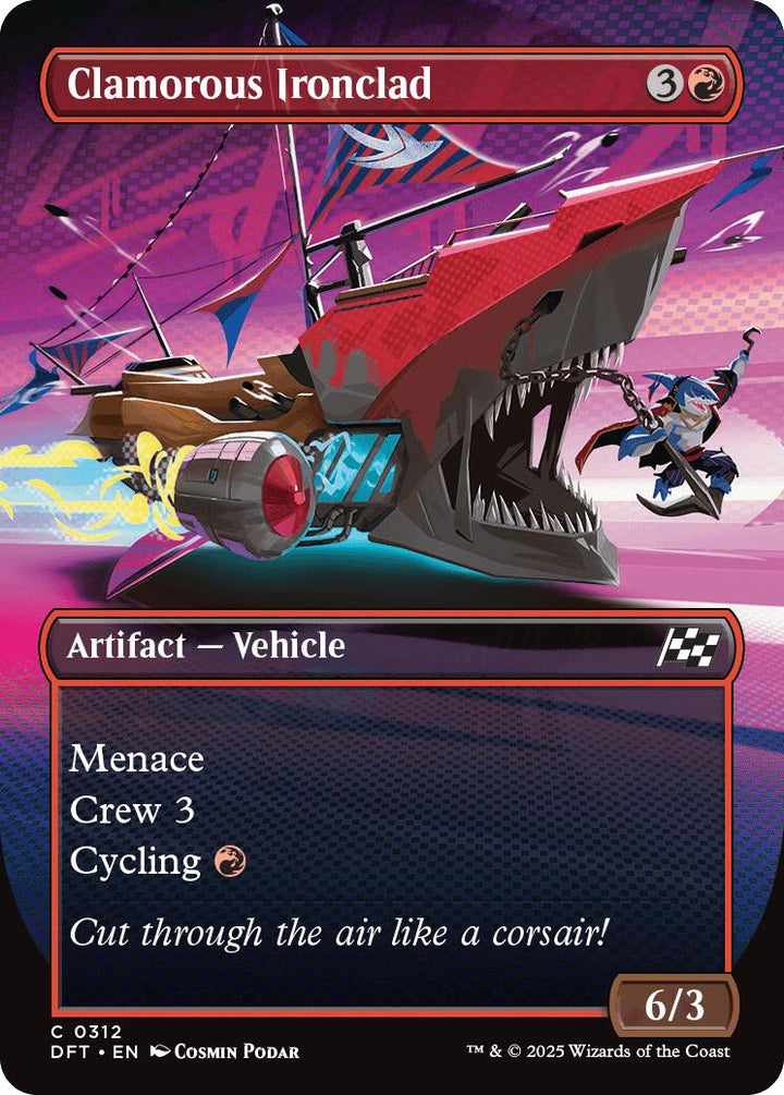 Clamorous Ironclad (Borderless)